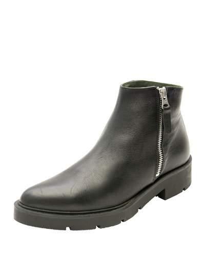 Tala Leather Zip Ankle Bootie
