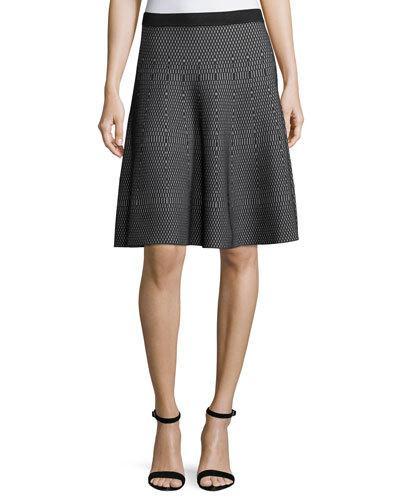 Geometric-print Flare