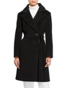 Long Wrap Belted Coat