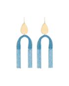Upside-down Fringe Earrings