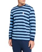 Men's Striped Cuffed