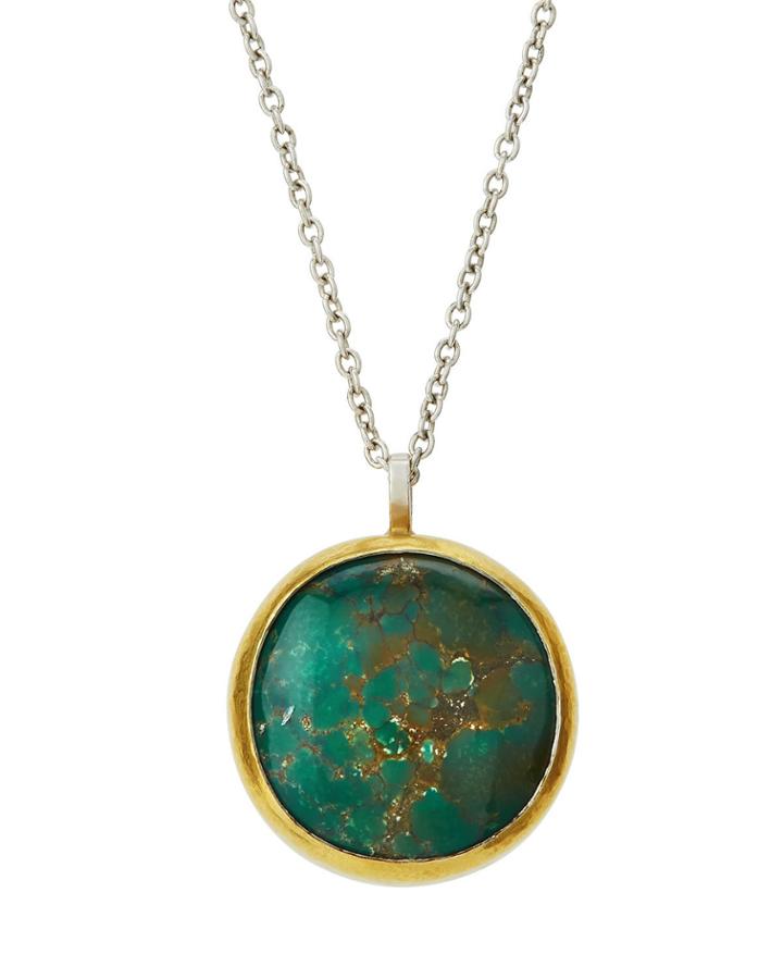 Galapagos Turquoise Pendant Necklace