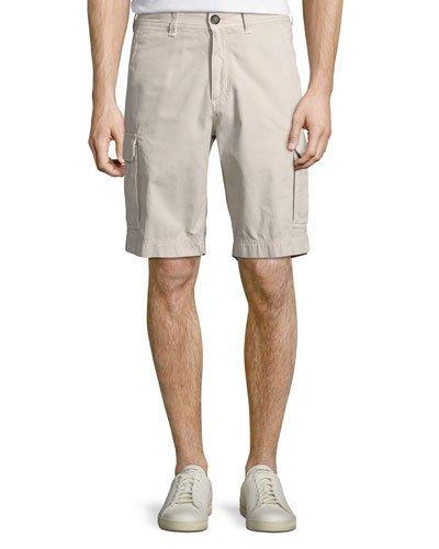 Cargo-style Shorts, Off White
