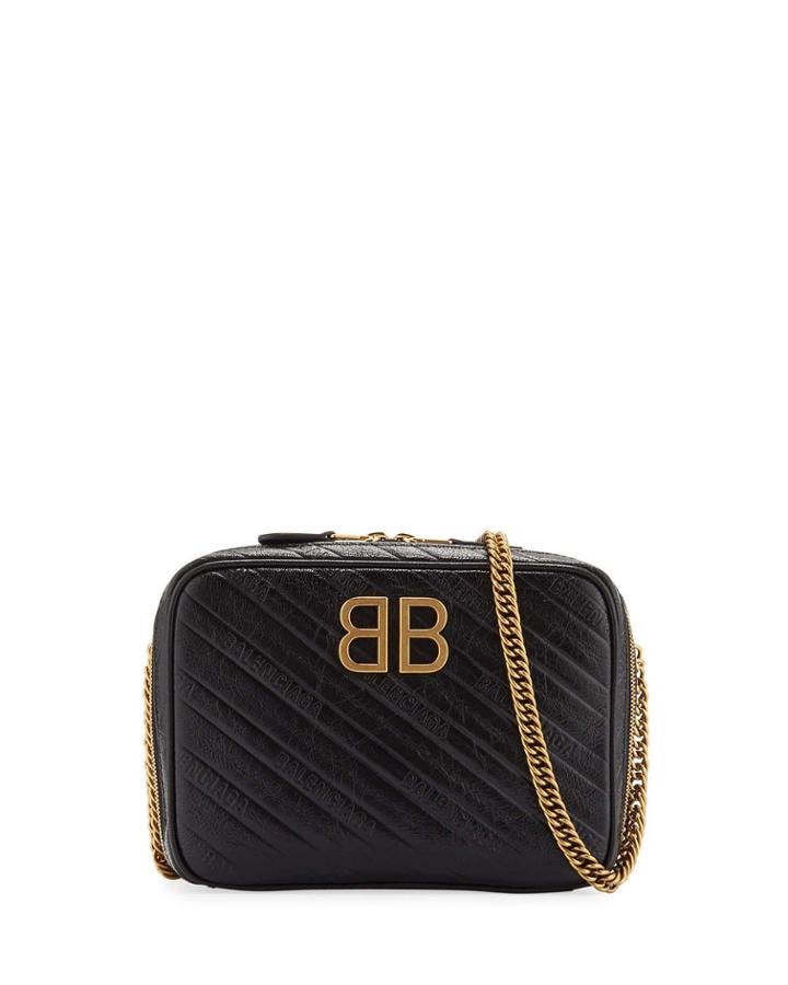 Bb Reporter Quilted Leather Camera Bag