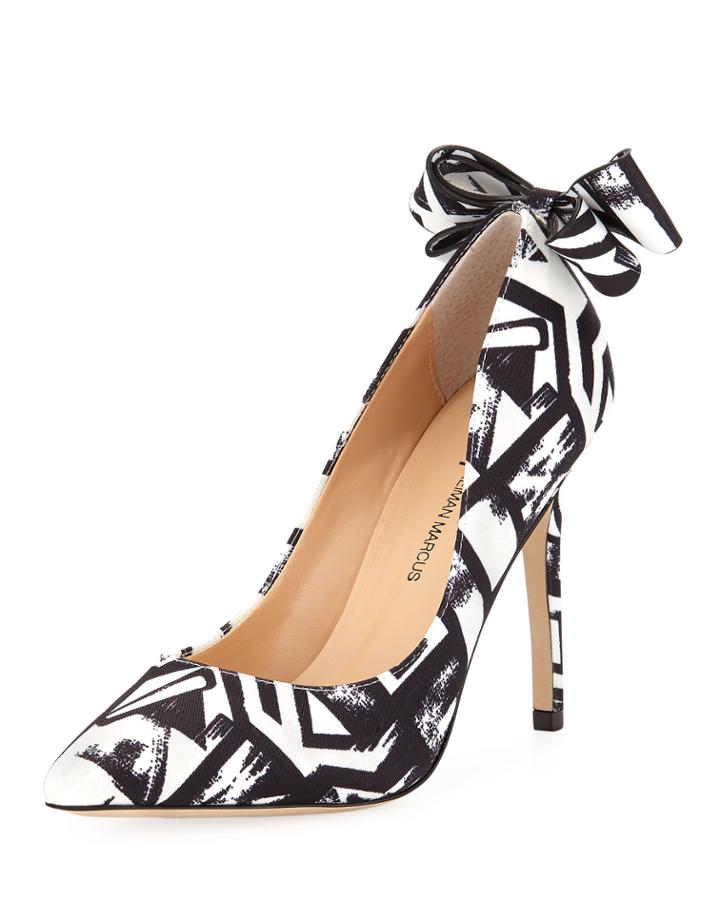 Verity Printed Bow Pump