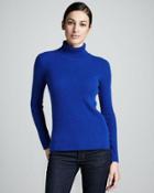 Ribbed Cashmere Turtleneck
