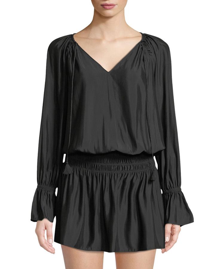 Lane Drop Waist V-neck
