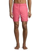 Ocean Classic Fit Swim Trunks, Raspberry