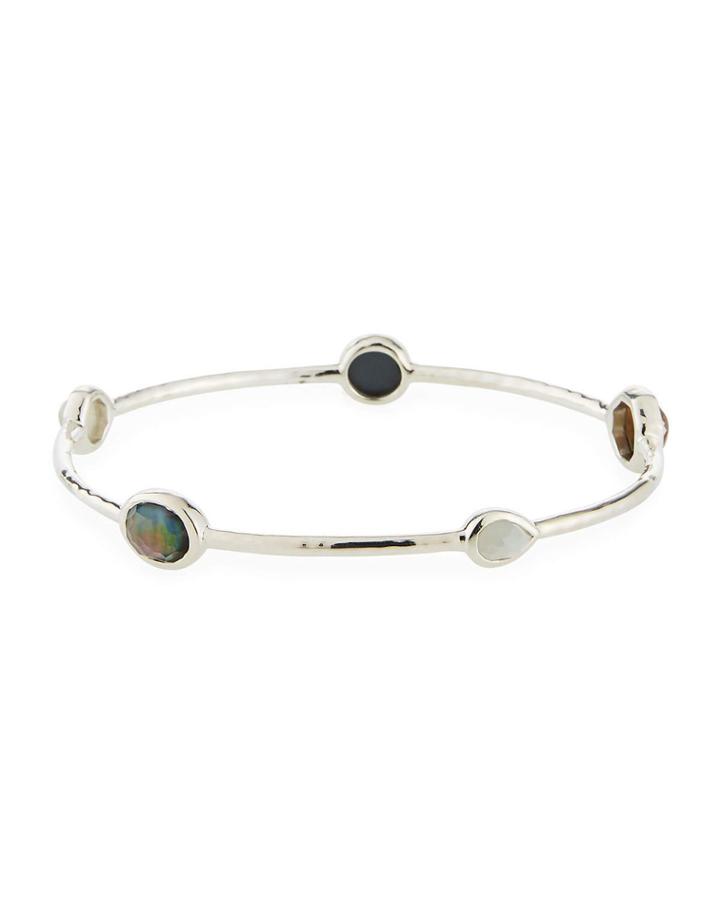 Rock Candy&reg; 5-station Black Tie Bangle