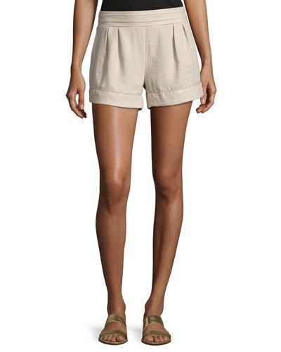 Smocked-waist Woven