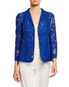 Lace 3-button Jacket