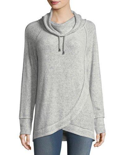 Cowl-neck Asymmetric