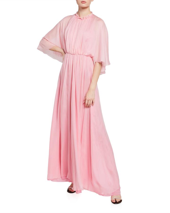 Long Draped Dress