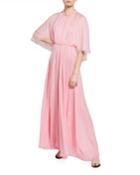 Long Draped Dress