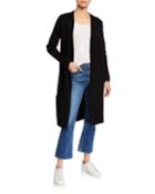 Grandpa Open Wool-blend Duster