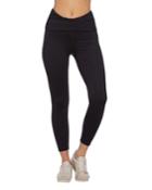 Shirred Crossover Capri