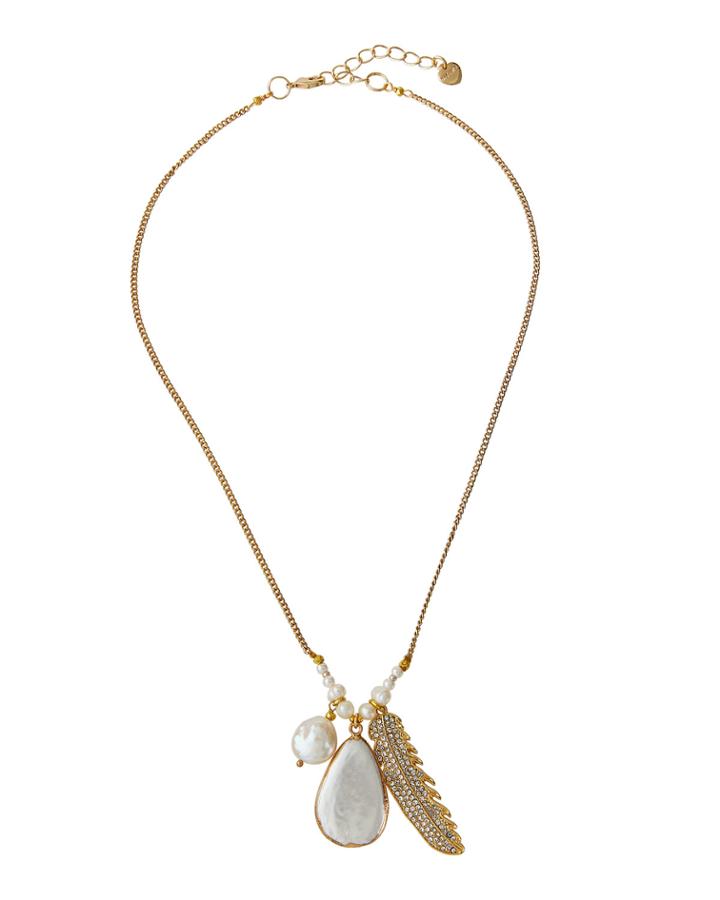Mixed 3-charm Necklace