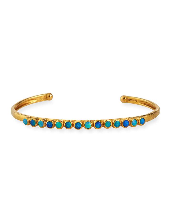 One-of-a-kind Pointelle Cuff Bracelet