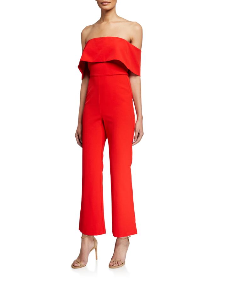 Zora Off-the-shoulder Jumpsuit