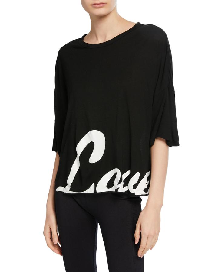 Big Love Boyfriend Cropped Tee