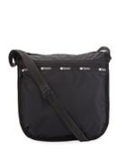 Rebecca Top-zip Nylon Hobo Bag