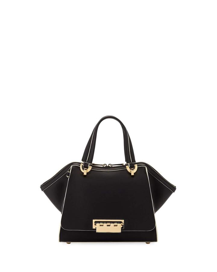 Eartha Small Leather Double-handle