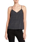 Layla Polka-dot Spaghetti-strap