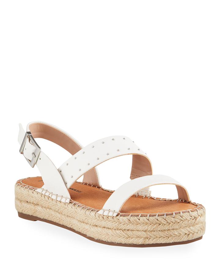 Capri Smooth Studded Espadrilles