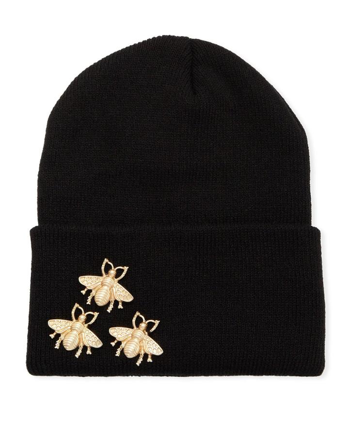 Gold Bee Beanie