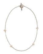 Amphitrite Freshwater Pearl Station Necklace