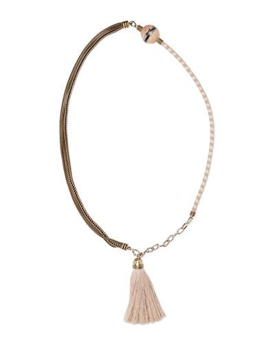 Natu Long Tassel Necklace