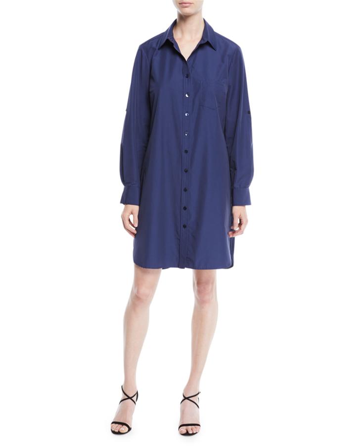 Alex Long-sleeve Button-front