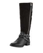 Portia Mid-calf Studded