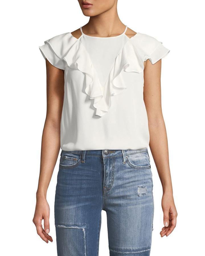 Terry High-neck Sleeveless