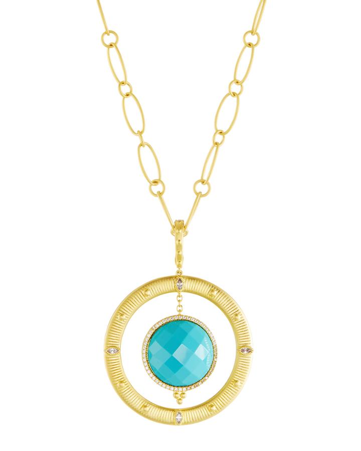 Amazonian Allure Pendant Necklace