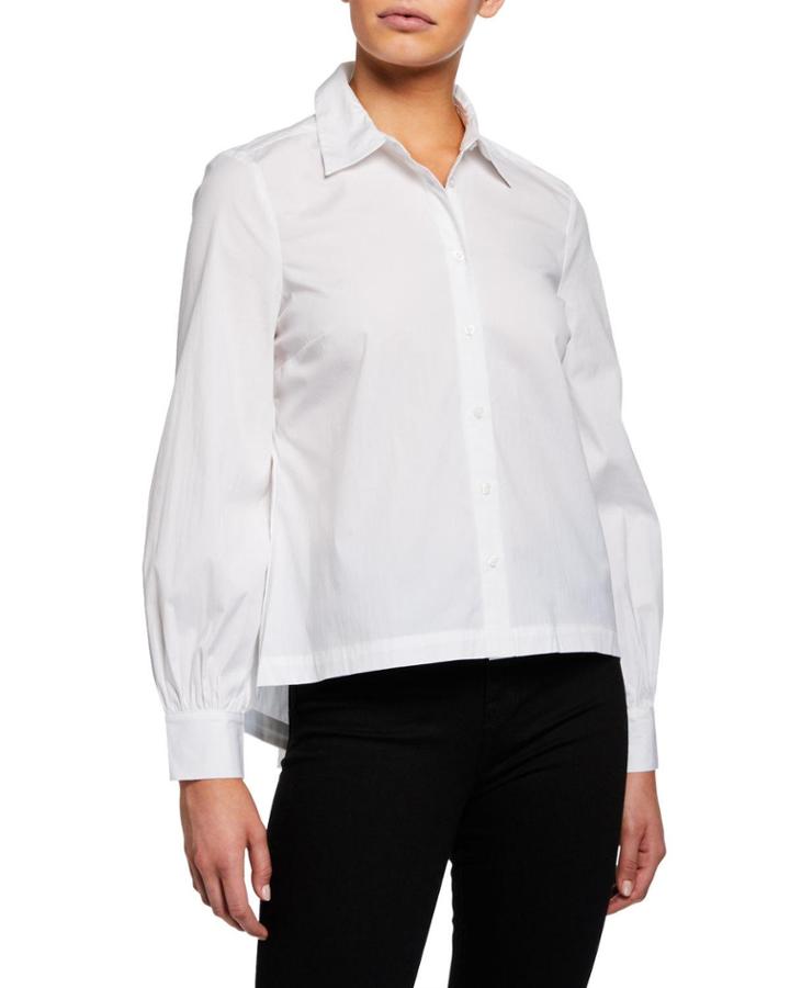 Smocked Poplin