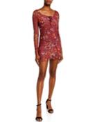Harper Drawstring Ruched Floral