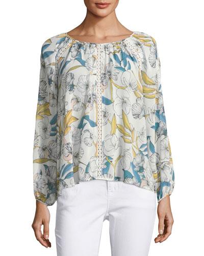 Pacifico Floral-print Top,