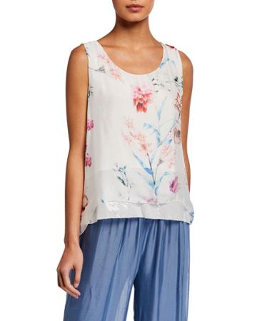 Boarder Floral-print