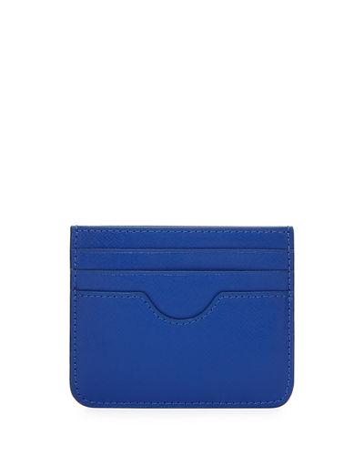 Saffiano Leather Small Card Case