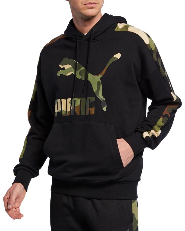 Men's Wild Pack Camo Logo Pullover Hoodie