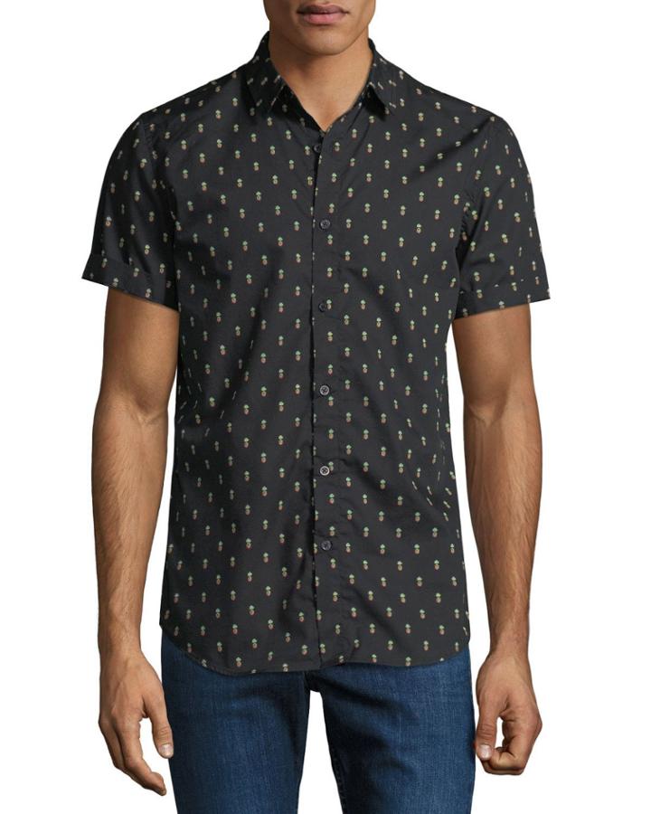 Men's Prank Pineapple Short-sleeve