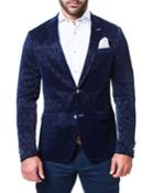 Descartes Valley Blue Jacquard Jacket