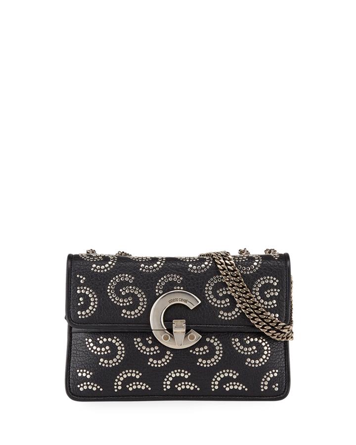 Studded Leather Medallion