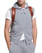 Spa Double-sided Sleeveless Hoodie,