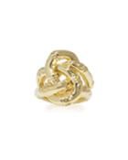 Bamboo 18k Knot Ring,