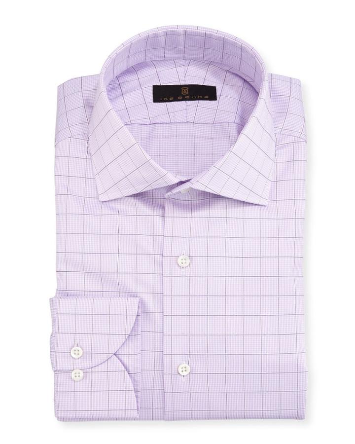 Gold Label Check Cotton Dress Shirt,