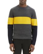 Men's Zoren Cashmere Wool Colorblock