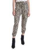 The Roxwell Zebra-stripe Pants