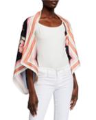 Floral Cocoon Wrap